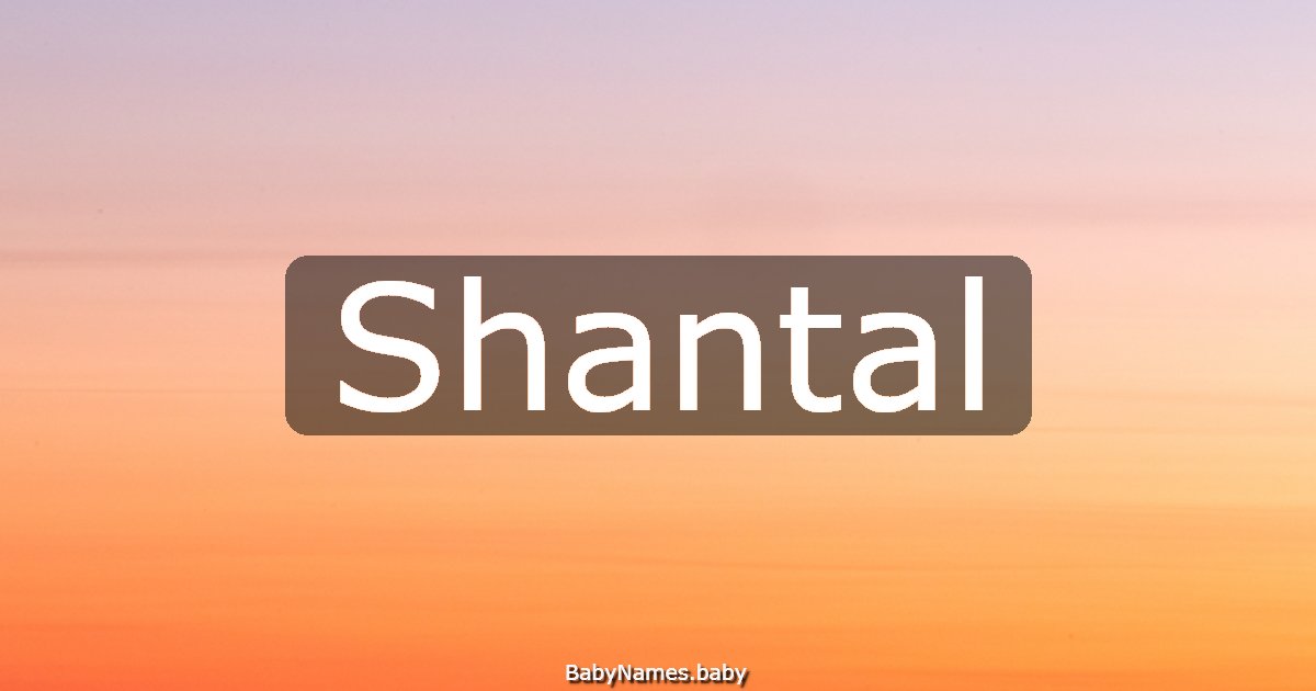 Shantal