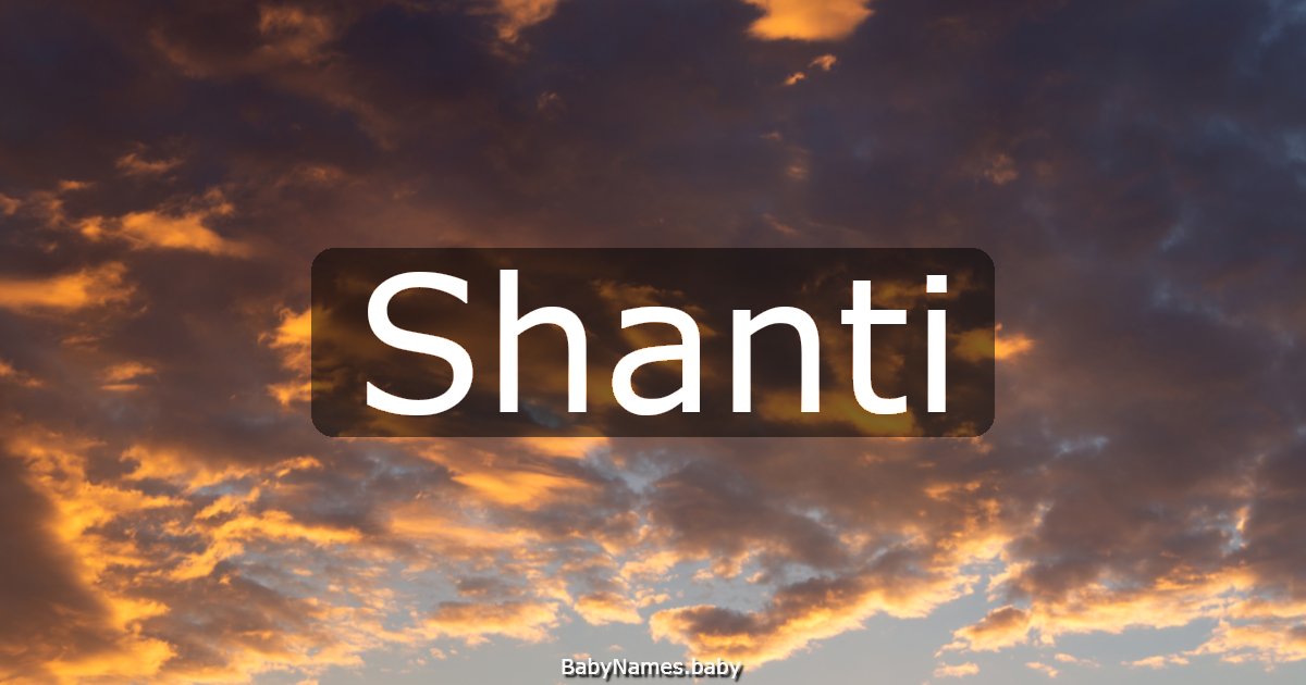 Shanti