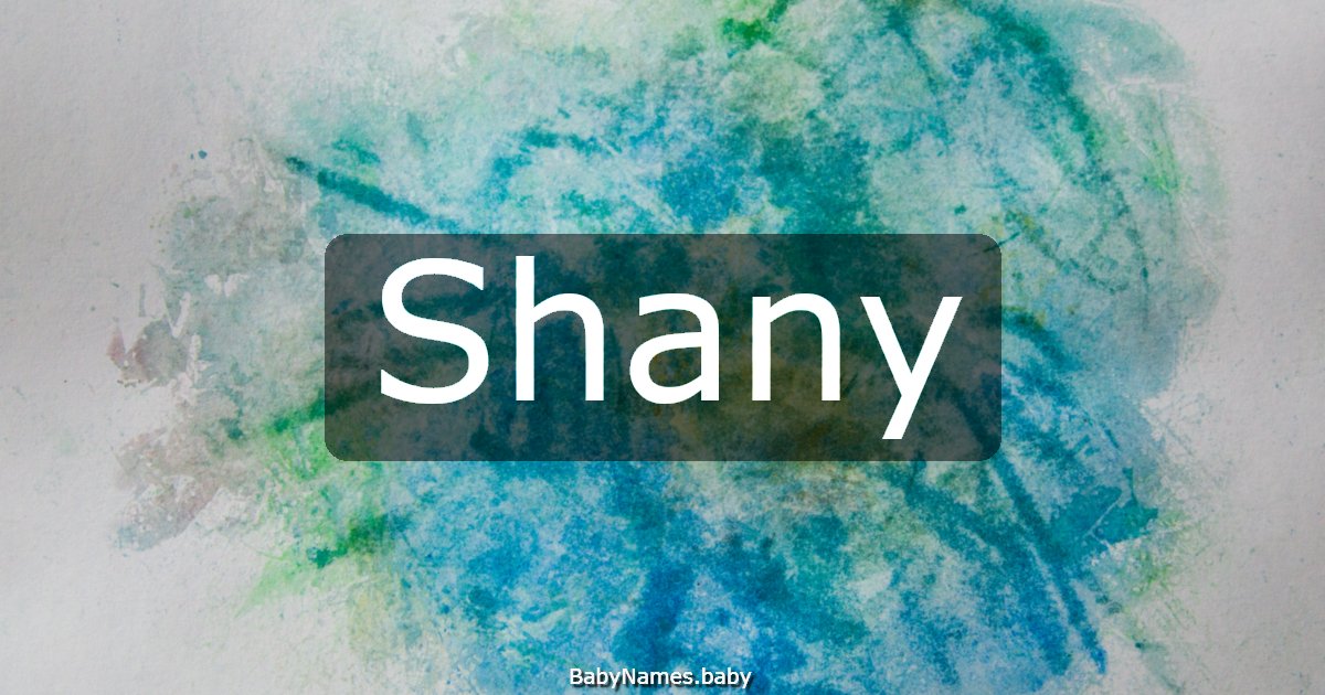 Shany
