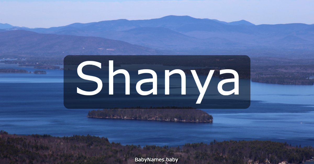 Shanya