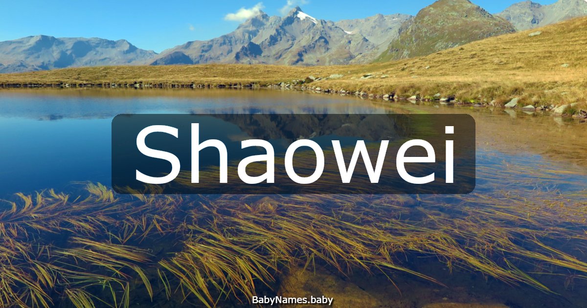 Shaowei