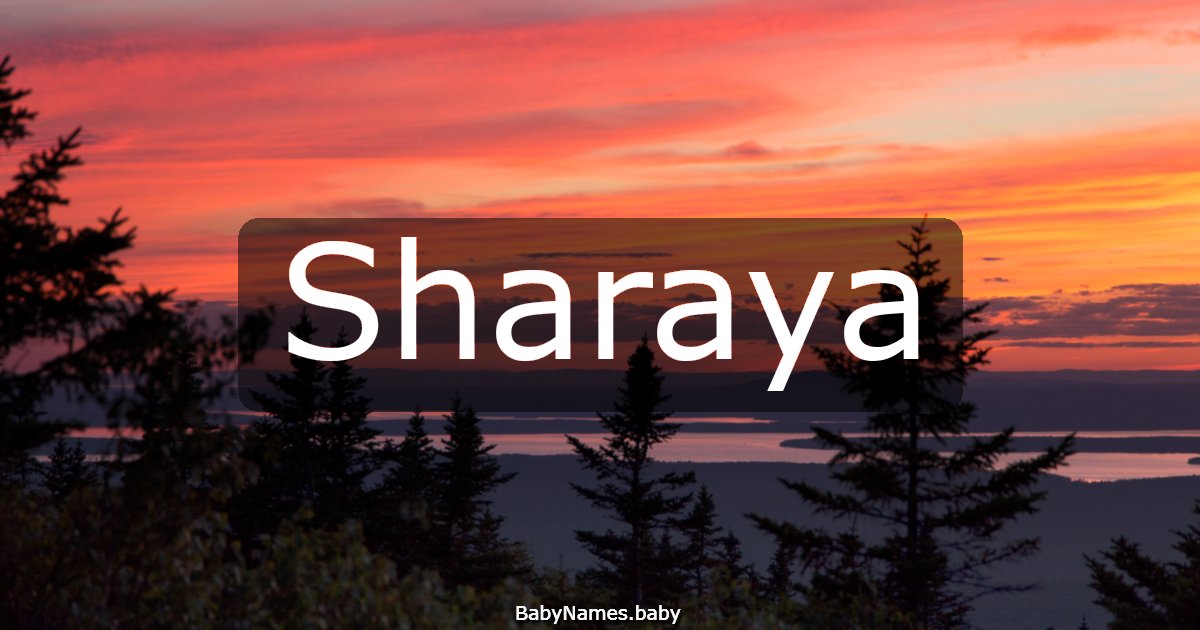 Sharaya