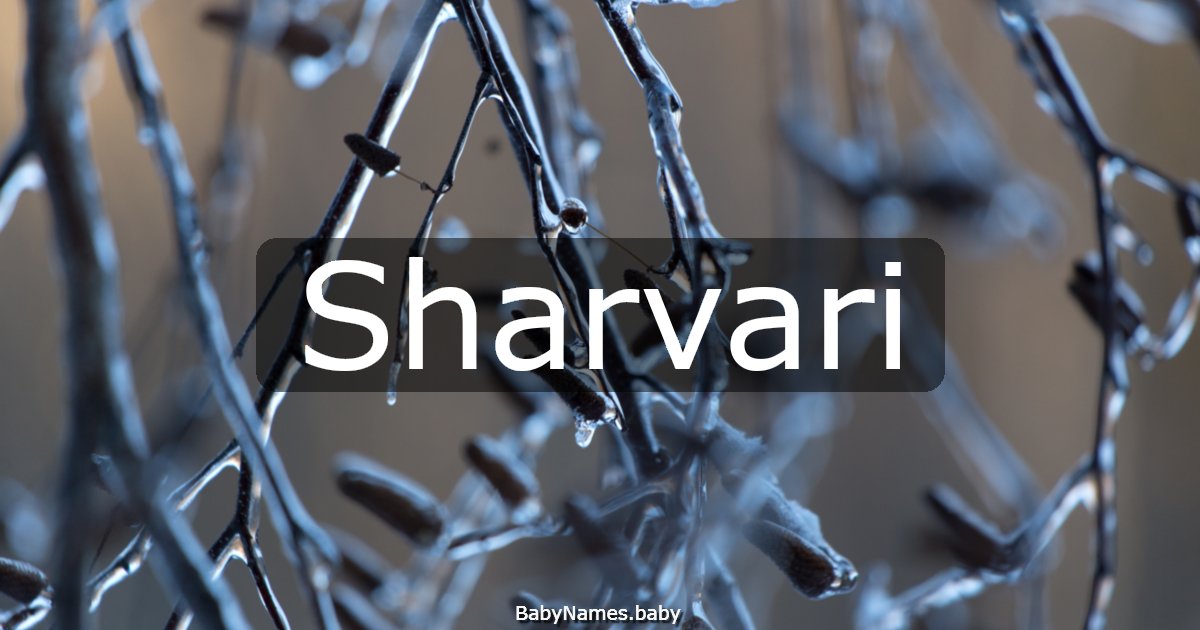 Sharvari
