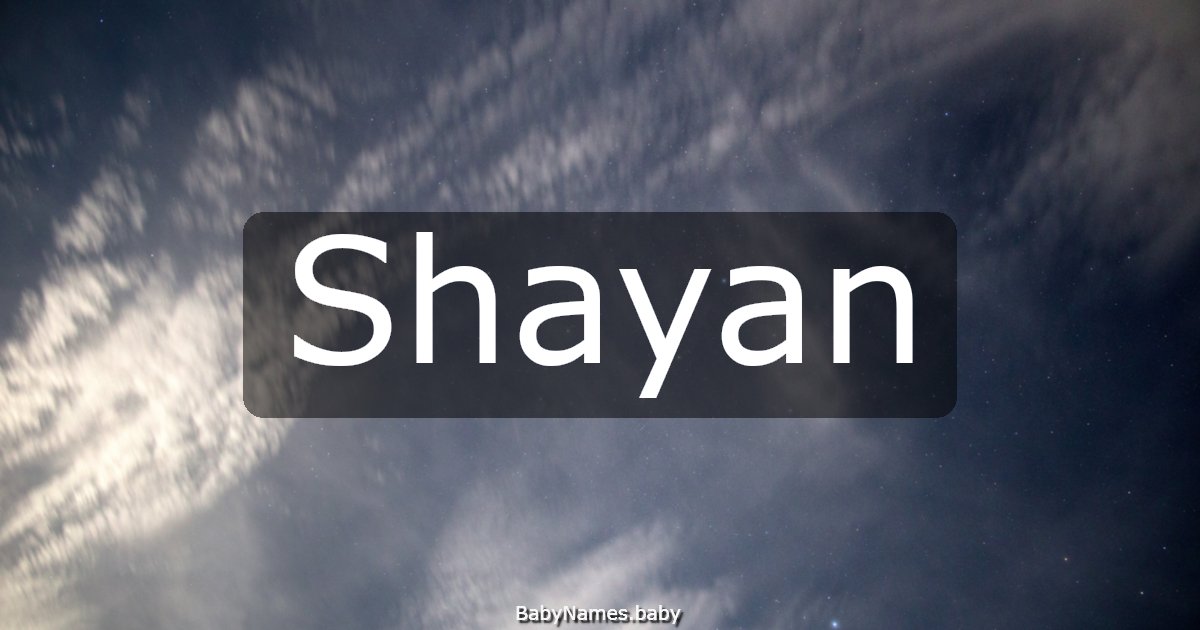 Shayan