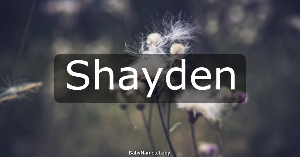 Shayden