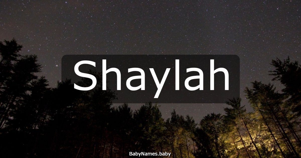 Shaylah