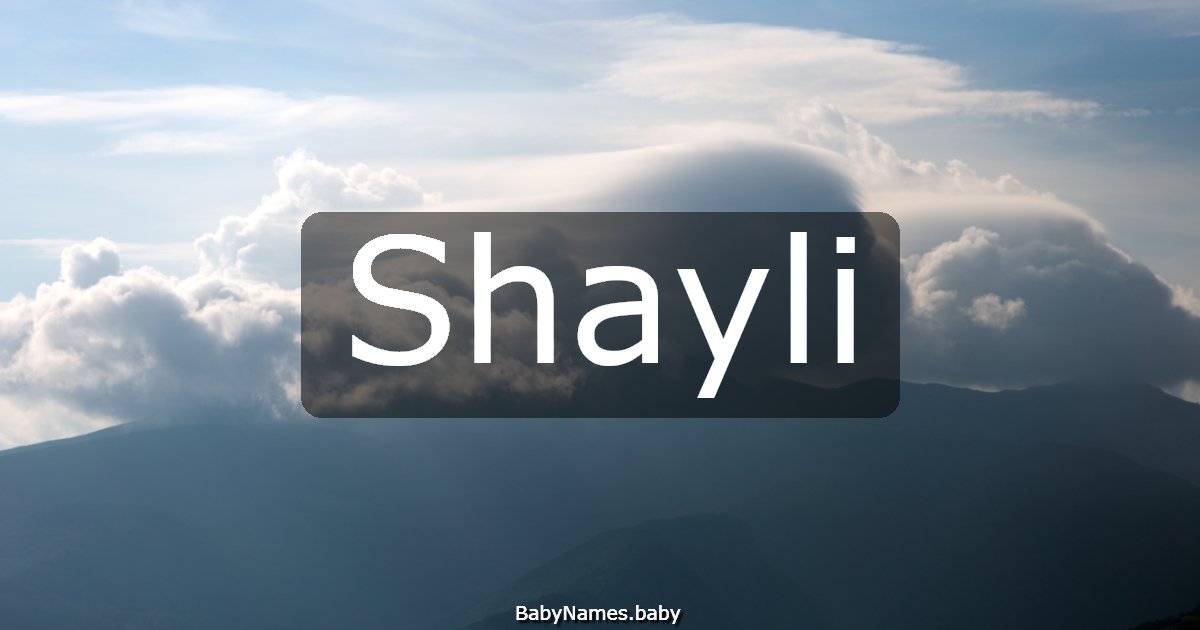 Shayli