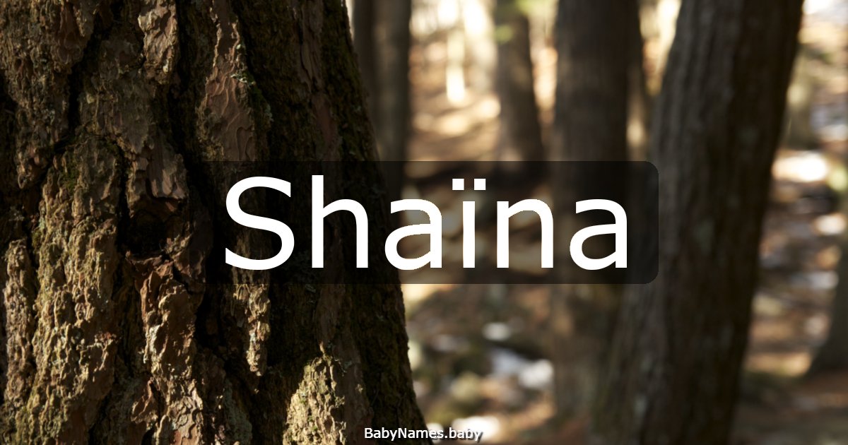 Shaïna