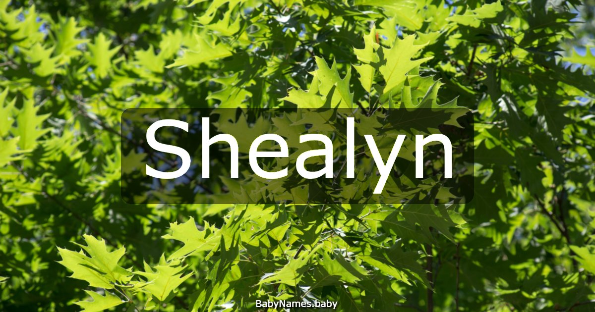 Shealyn