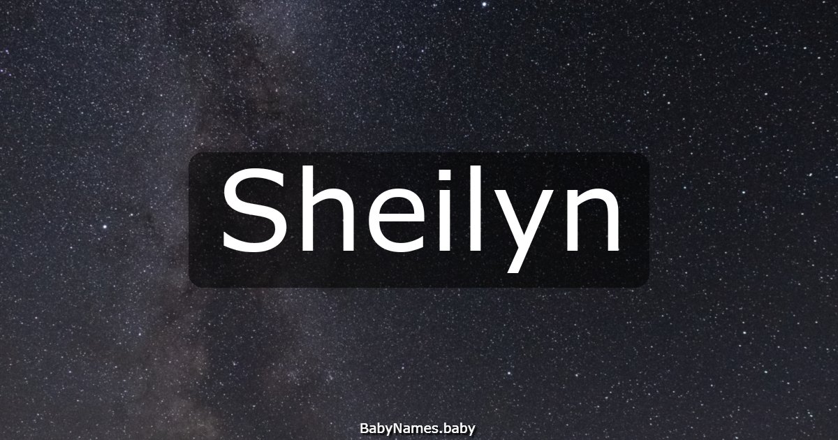 Sheilyn