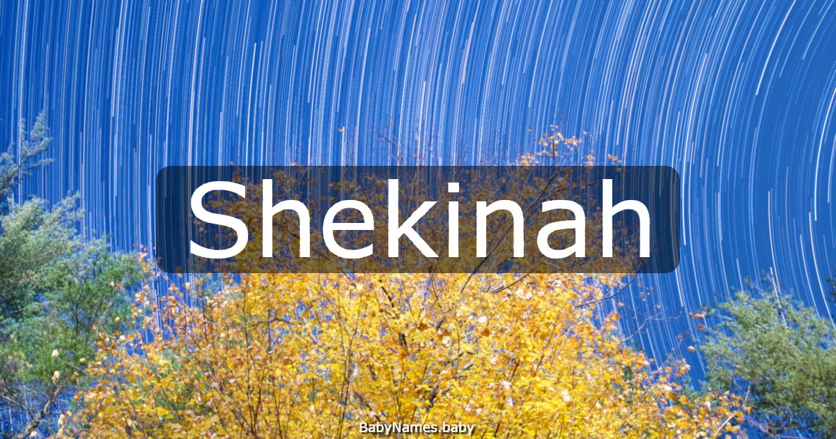 Shekinah