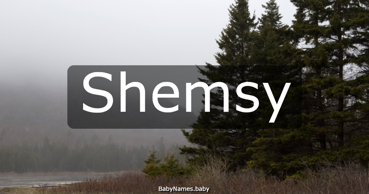 Shemsy