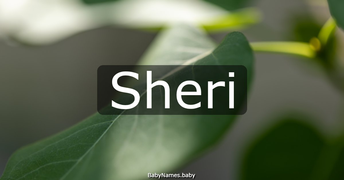 Sheri