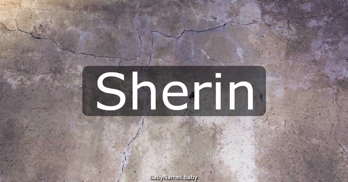 Sherin