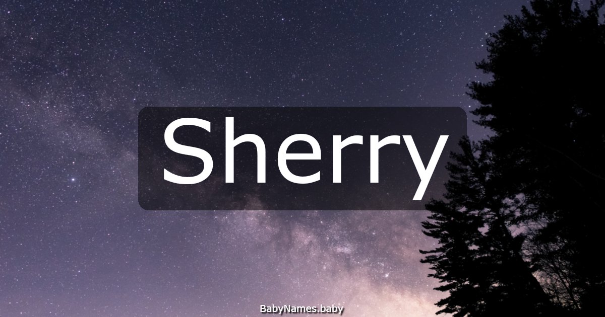 Sherry