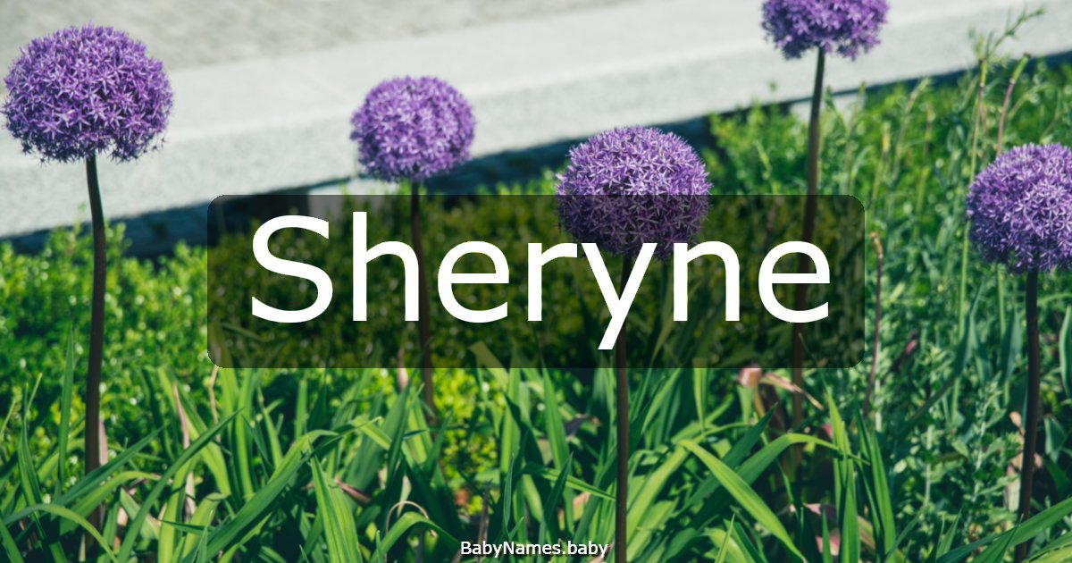 Sheryne