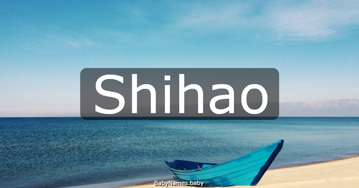 Shihao