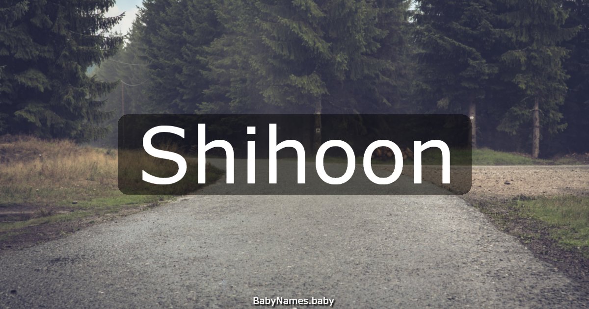 Shihoon