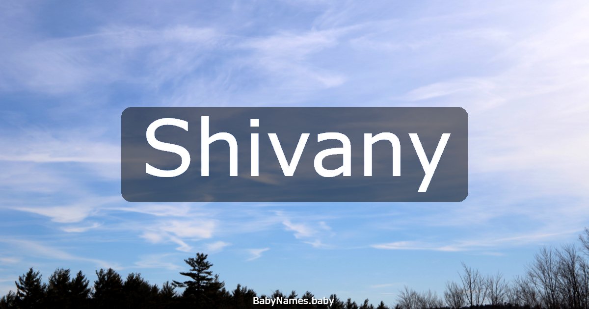 Shivany
