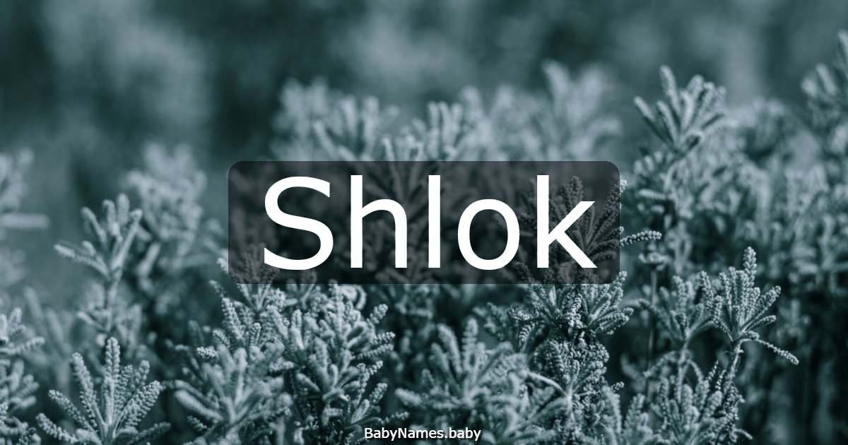 Shlok