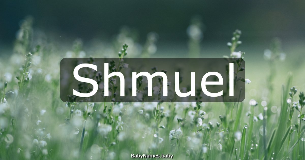 Shmuel