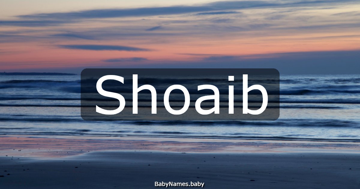 Shoaib