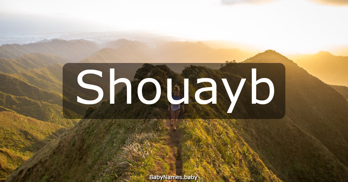 Shouayb