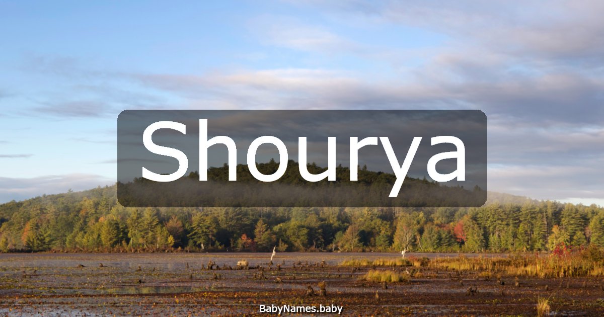 Shourya