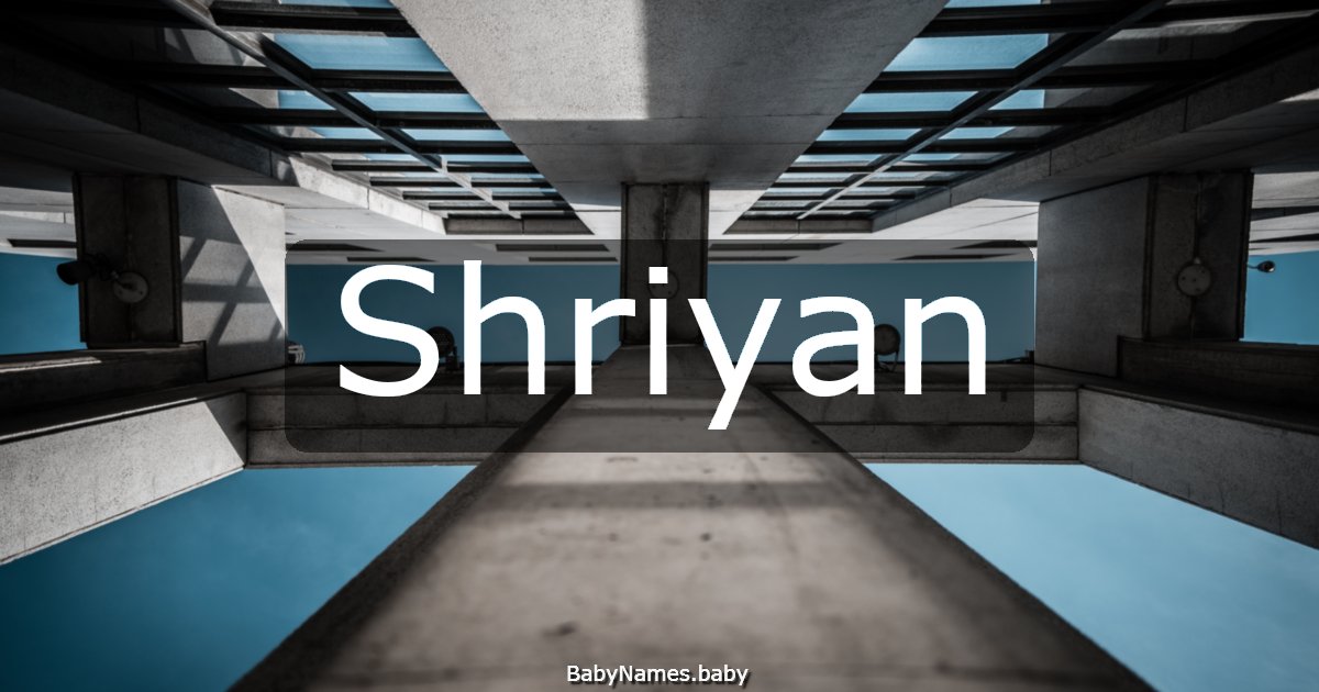 Shriyan