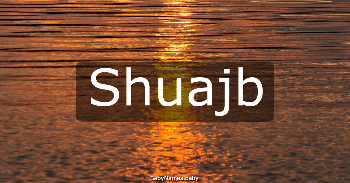 Shuajb
