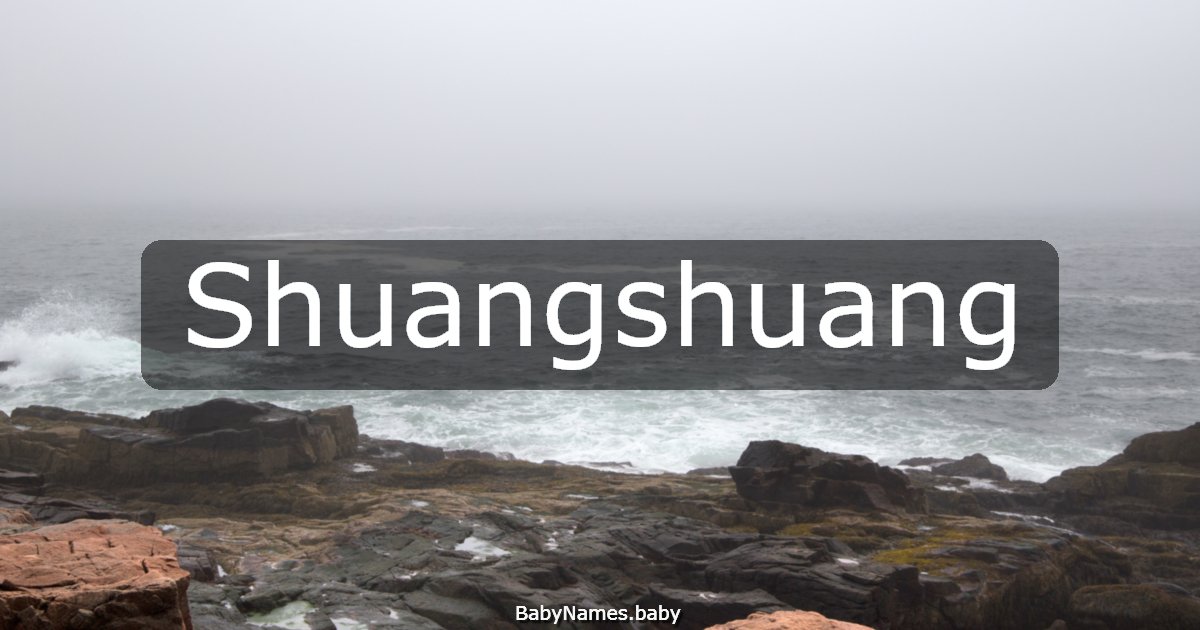 Shuangshuang