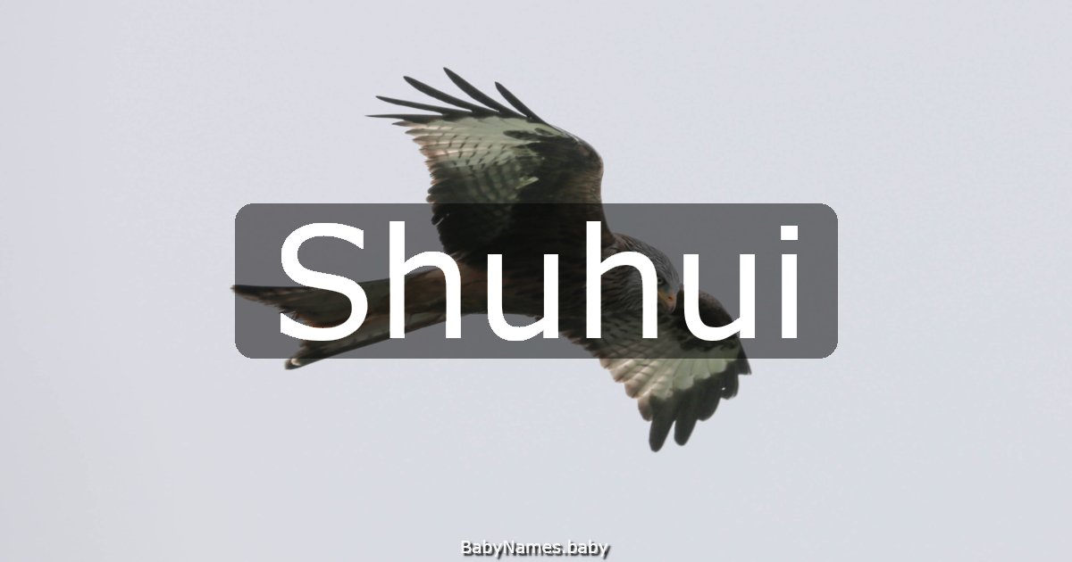 Shuhui