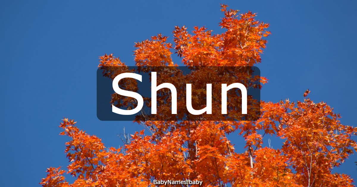 Shun