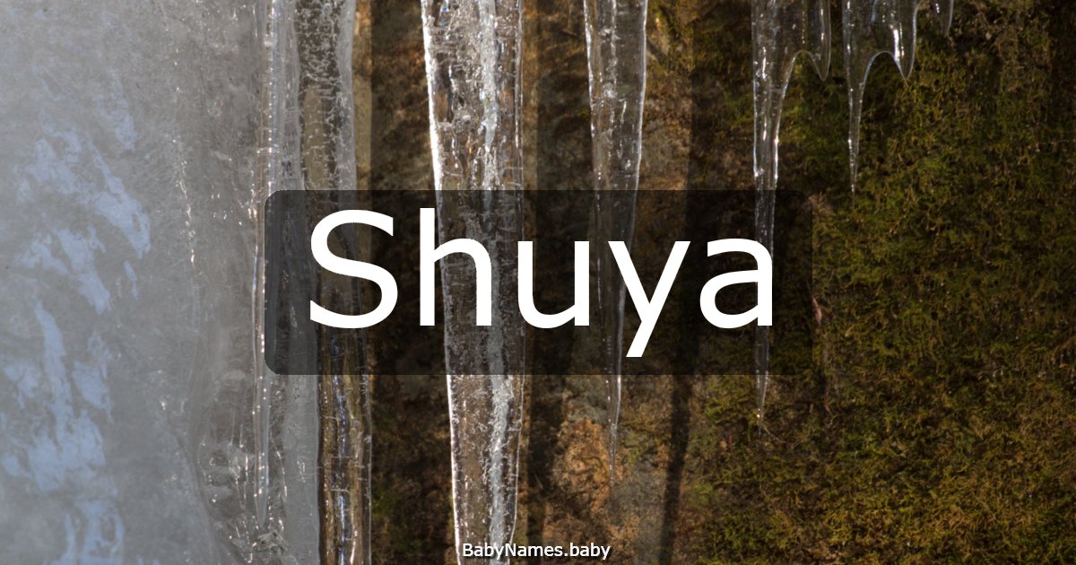 Shuya