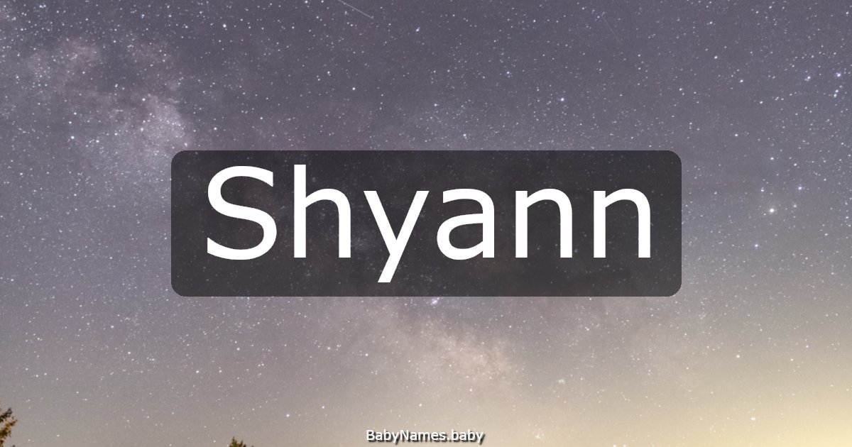 Shyann