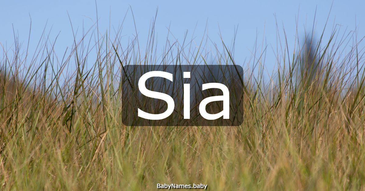 Sia