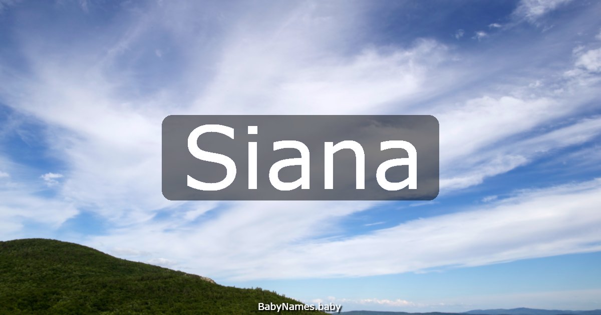Siana