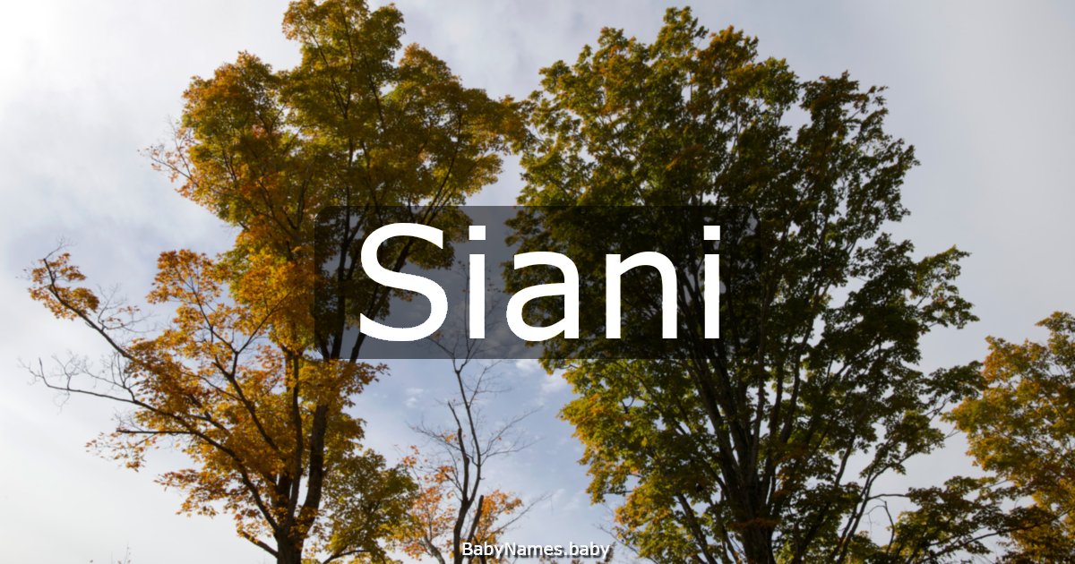 Siani