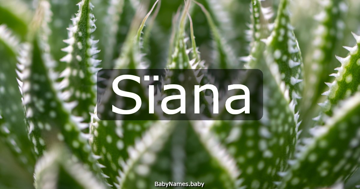 Sïana
