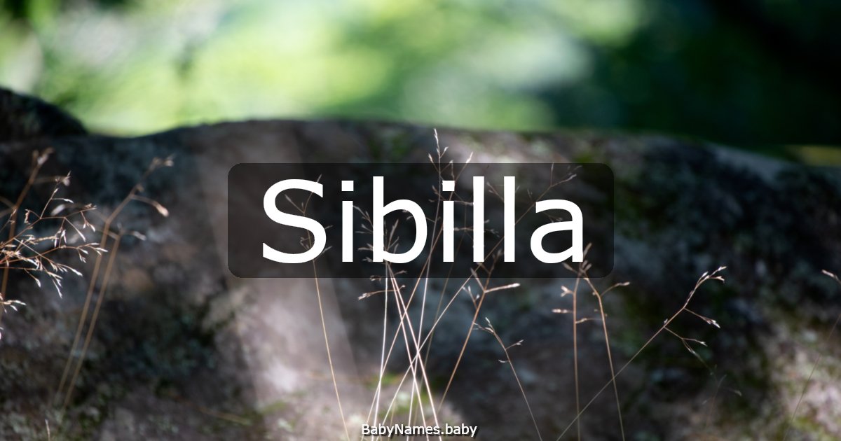 Sibilla
