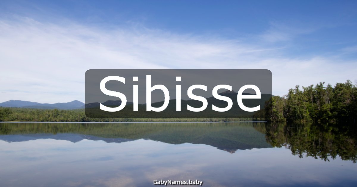 Sibisse