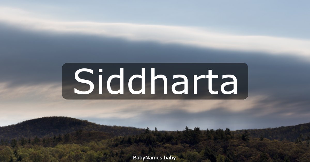 Siddharta