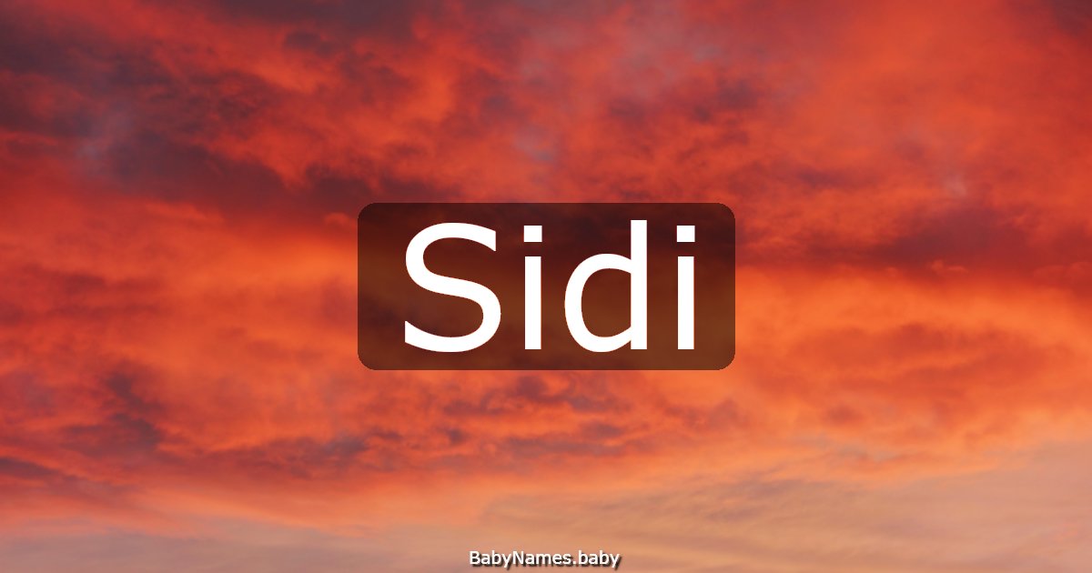 Sidi