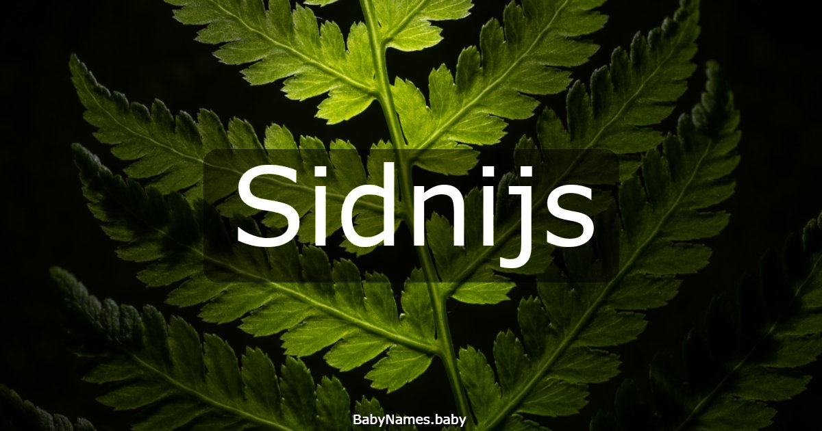 Sidnijs