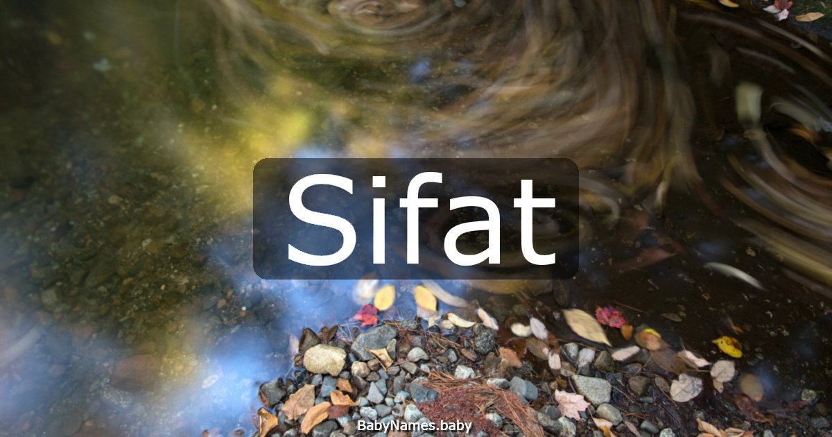 Sifat
