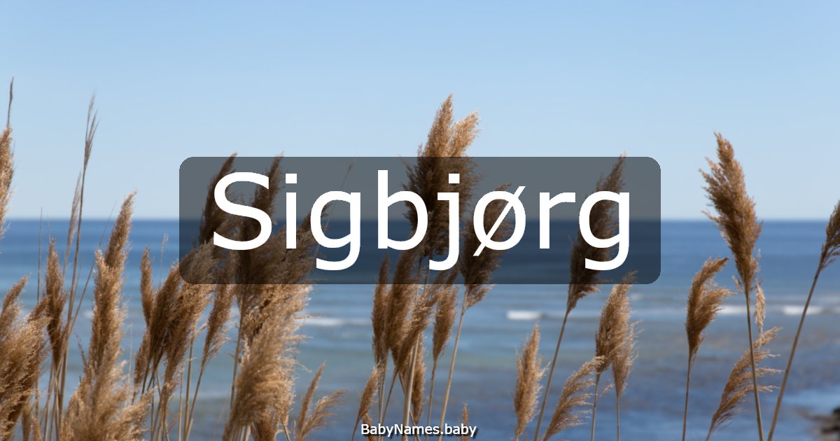 Sigbjørg