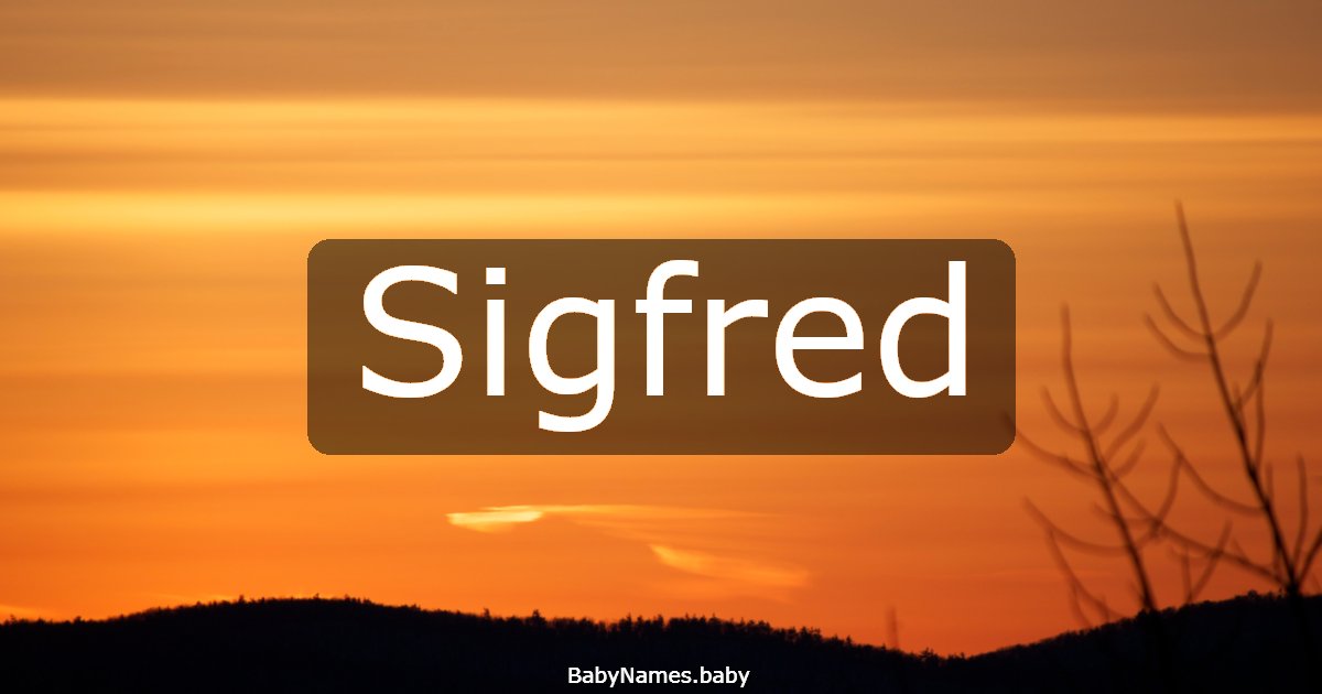 Sigfred