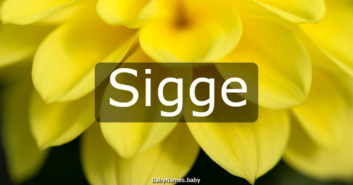 Sigge