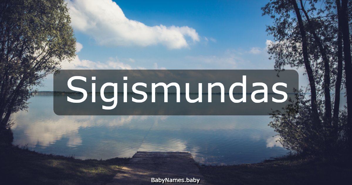 Sigismundas