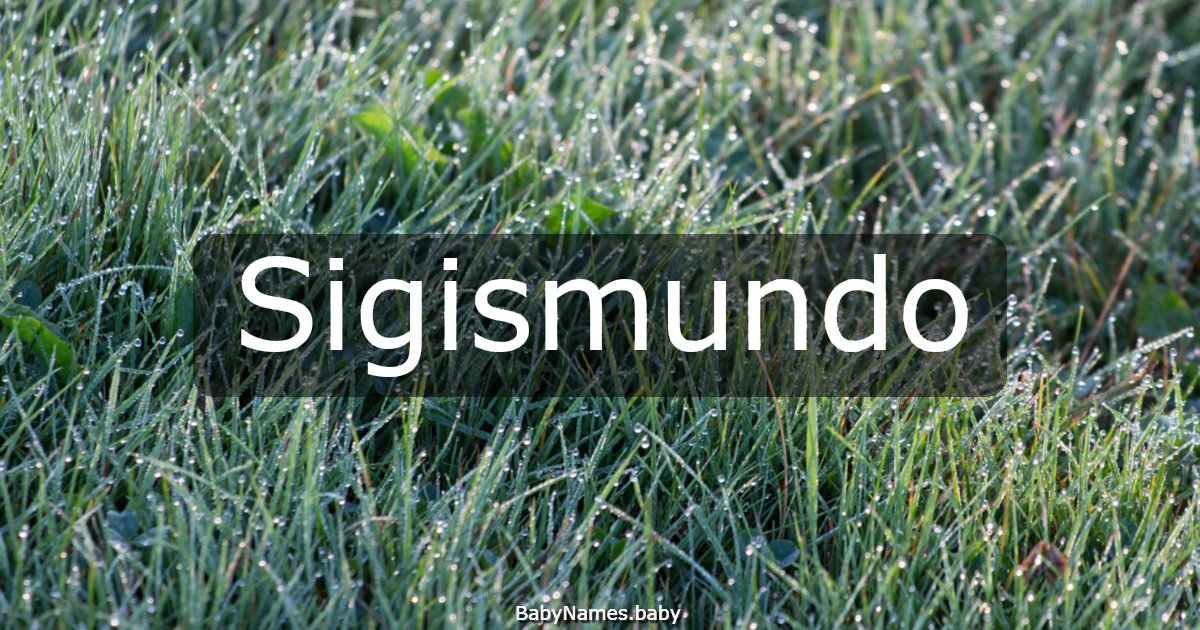 Sigismundo